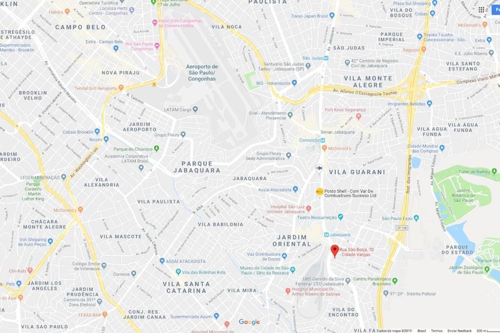 Studio Mobiliado-Metro Jabaquara E Spexpo Lägenhet São Paulo Exteriör bild
